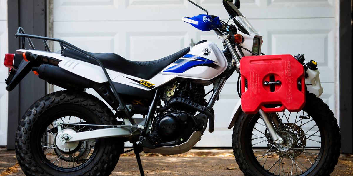 The Best (And Worst) Rear Rack Options Available for the Yamaha TW200 ...