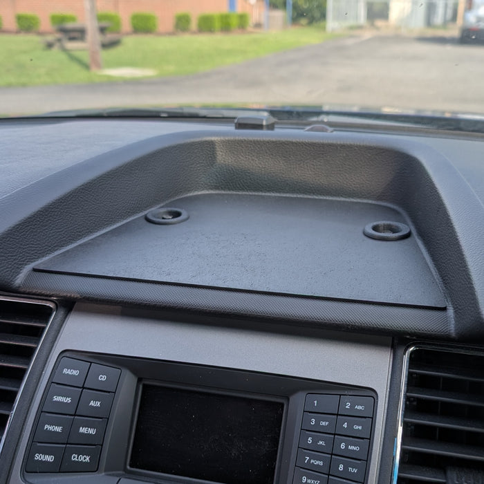 Dash Tray Mat Kit for 2013-2019 Ford Police Interceptor Sedan Taurus
