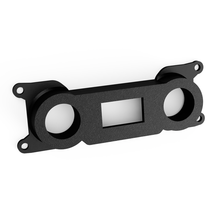 2020-2026 Ford Explorer/Police Interceptor Utility Center Console Rear Temperature Control Delete Panel