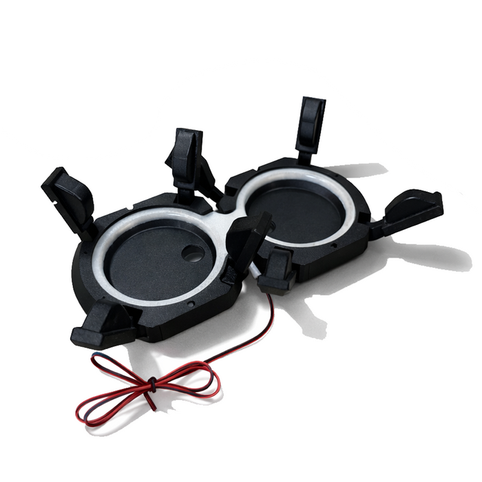 2020-2026 Ford Explorer Cup Holder Base with LED Ambient Light Ring Kit