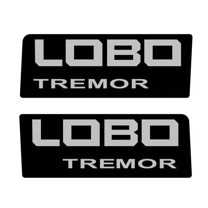 2021-2025 LOBO (F-150) Fender Badge Insert Pair