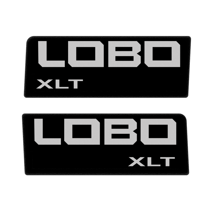 2021-2025 LOBO (F-150) Fender Badge Insert Pair