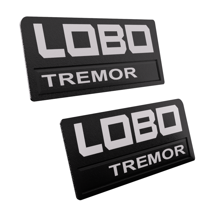 2021-2025 LOBO (F-150) Fender Badge Insert Pair