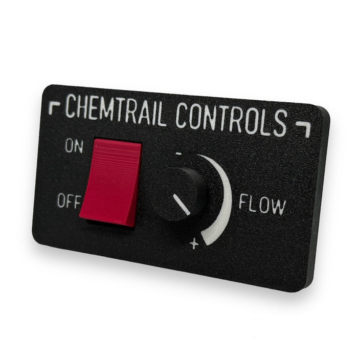 Airplane Chemtrail Control Panel (Non-Functional)