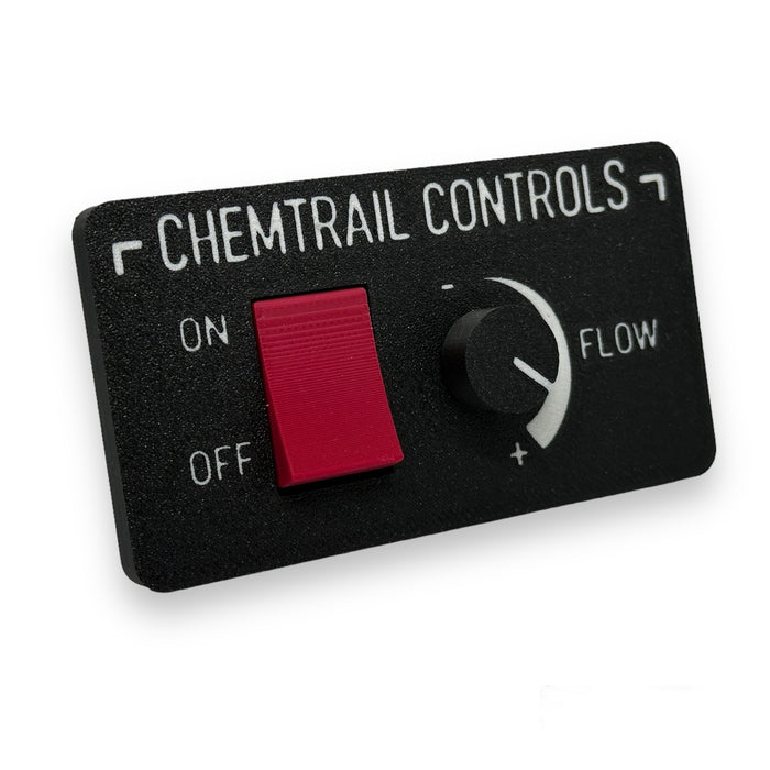 Airplane Chemtrail Control Panel (Non-Functional)