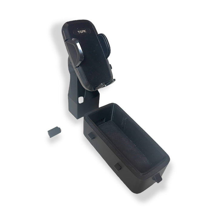 2013-2019 Police Interceptor Utility Phone Holder Mount For Center Console V2