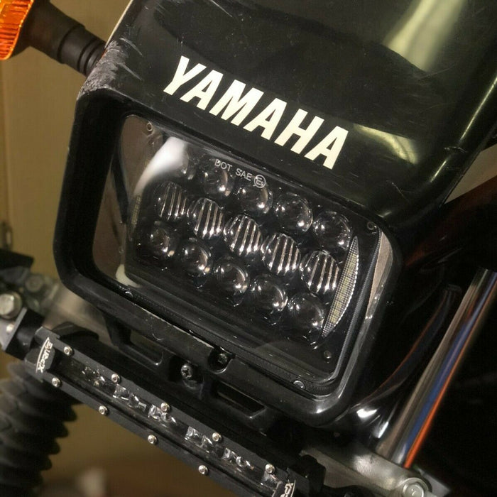 4x6 LED Headlight Adaptor Bracket Kit for Yamaha TW200